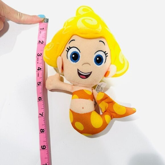 Bubble Guppies 2014 Deema 9” Plush Nick Jr Fisher-Price Mattel Viacom HTF Rare - Picture 6 of 6
